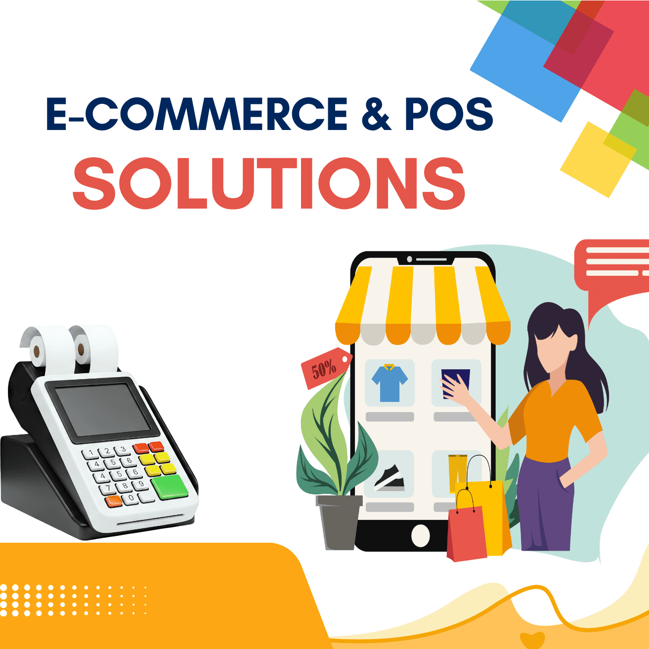 E-commerce and POS — unified retail online and in-store
