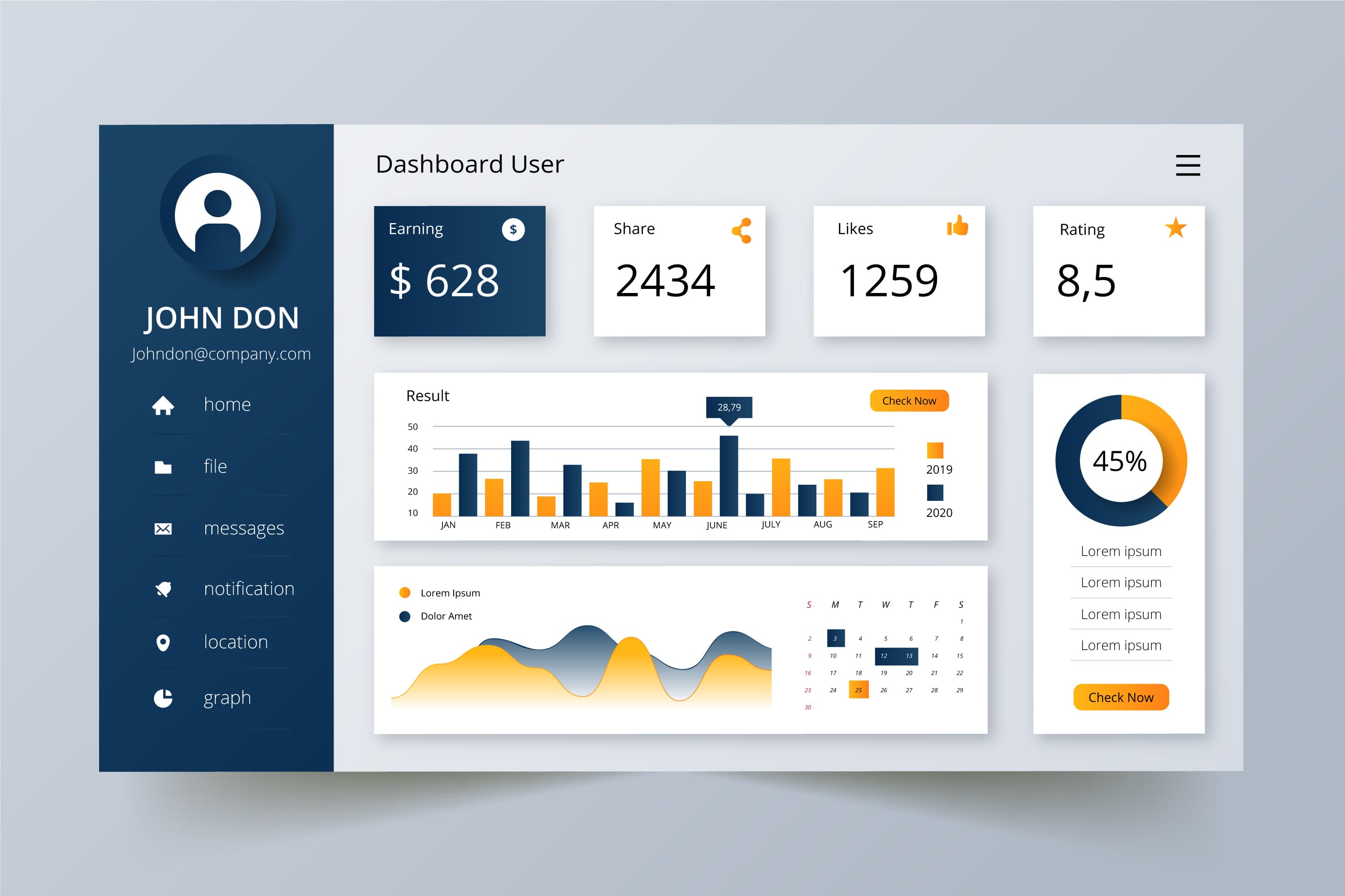 Nuport — Dashboard UX overhaul